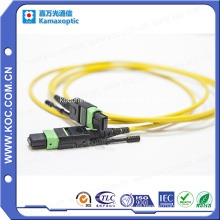 China Proveedor Fibra óptica cable Tronco MPO / MTP con Pulling